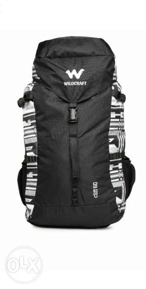 Wildcraft backpack Ht:-76 width:-24 depth:- 34