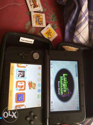 3ds xl with 4 games