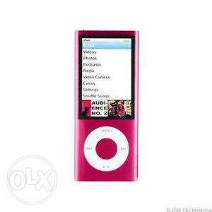 5th Generation Pink IPod Nano excellent condition 8gb