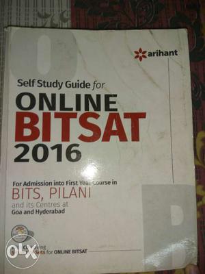 Bitsat  edition book.. very neat from inside