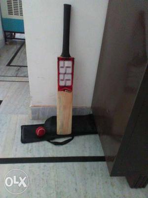 Brown And Black Wooden Cricket