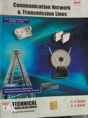 Communication Network And Transmission Lines Book