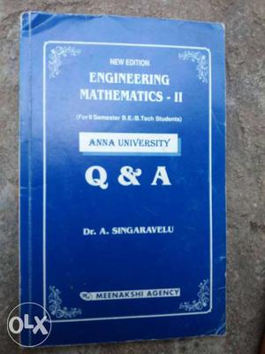 Engineering Mathematics 2 Q And A DR. A. Singaravelu Book