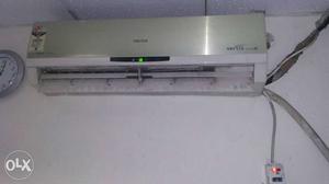 Grey And White Split Type Air Conditioner