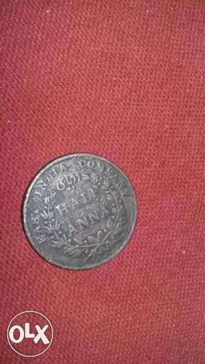Half Anna Rufee Coin