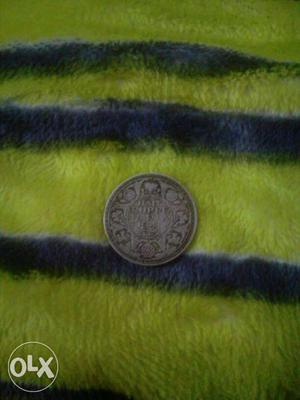 Half rupee india of  (GEORGE V1 KING EMPEROR)