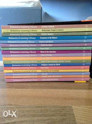 It is Britanica learning library. Set of 17