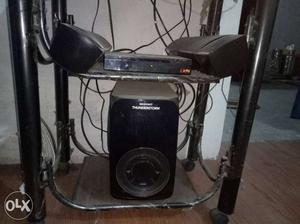 Music System with Sound Bar
