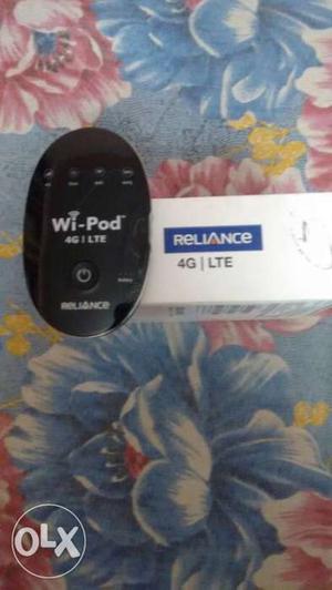 New Reliance 4g wi-Pod