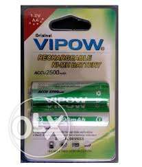 New vipow rechargeable batteries.