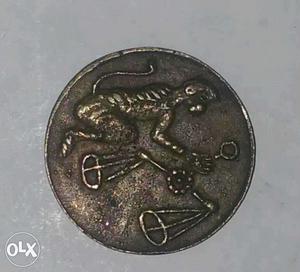 Old antik coin