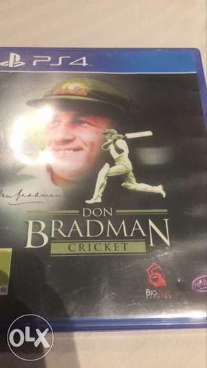 PS4 Don Bradman Cricket Game Case