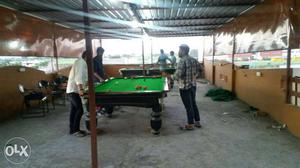Pool and snooker table both for  good