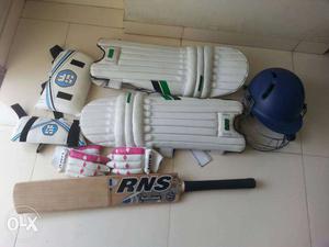 RNS Cricket Bat With Cricket Gear Set