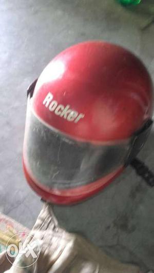 Red Rocker Full Face Helmet
