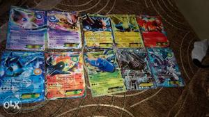 Rs.100 for any ex. Total 10 ex 1. Mew ex 2.Mewtwo