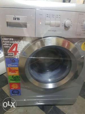 Silver IFB Front Load Washing Machine with free home