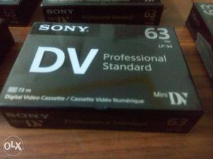 Sony DV 63 Box