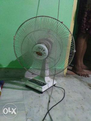 This is a table fan which works like a air cooler