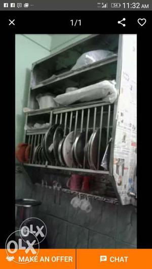 Want to sell utensil stand of stainless steel