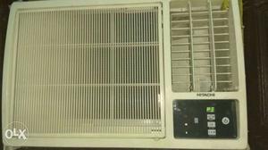 White Hitachi Window Type Air Conditioner