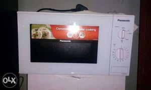 White Panasonic Microwave Oven