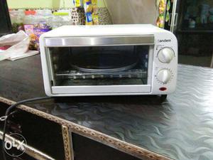 White Tandem Toaster Oven