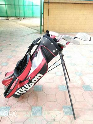 Wilson kids Golf set with stand bag for sale