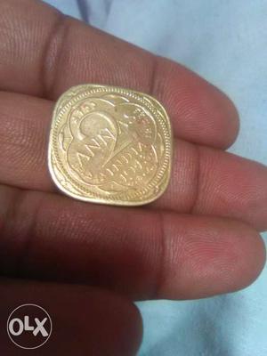 2 Anna's  coin