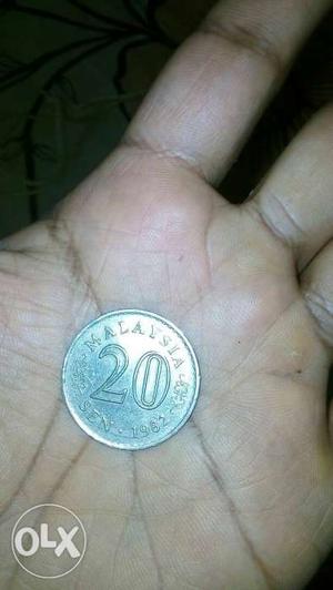 20 Malaysian Coin