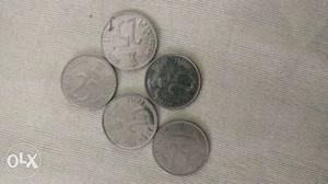 25 Paise coins in 