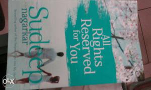 All Rights Reserved For You Book