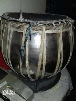 Black Wooden Conga Drums