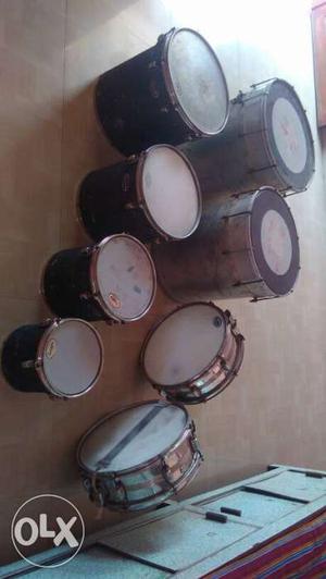 Eight Silver Drums