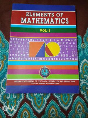 Elements Of Mathematics Vol-1 Textbook