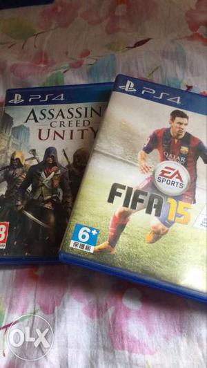 Fifa 15 and ac unity ps4
