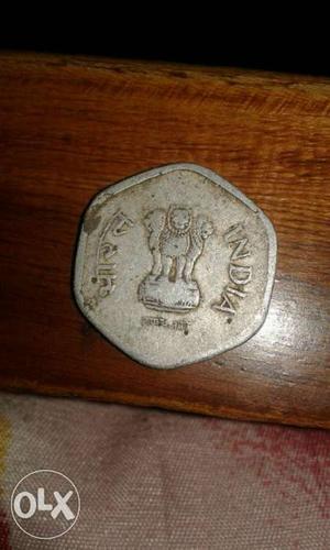 Hexagon Nickel India Coin