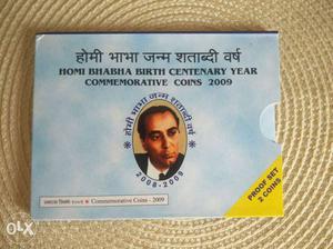 Homi Bhabha Birth Centenary Year - Proof Coin Set