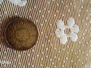  King Edward silver rupee coin of British