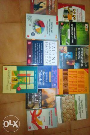 MBA Textbook Lot please contact me