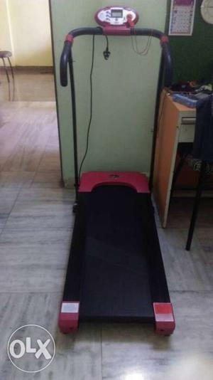 Red And Black Treadmill