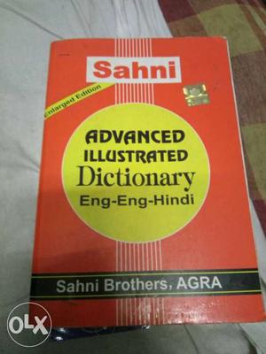 Sahni Advanced Illustrated Dictionary Eng-Eng Hindi By Sahni