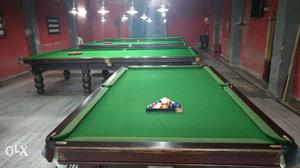 Snooker table and Pool table