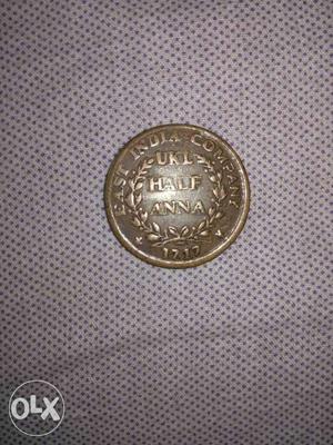 UKL Half Anna Coin