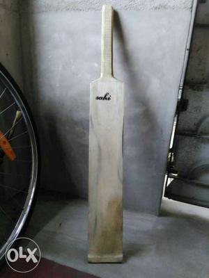White And Brown Cricket Bat