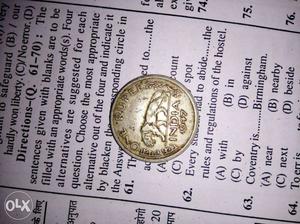 1 rupee coin ( made)