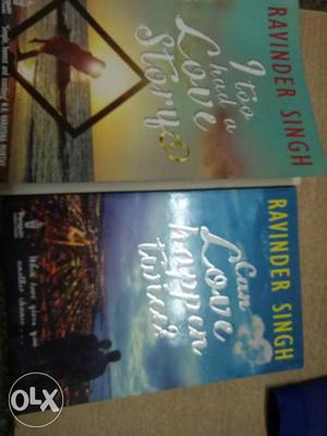 2 best selling novels from Ravinder Singh that