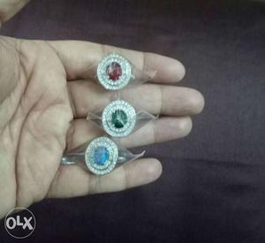 .925 pure Silver Rings rs. 900 per piece