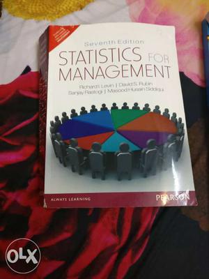 Book in mint condition.statistics for management
