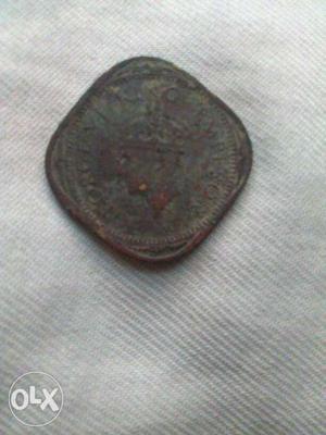 Brown Diagonal Coin